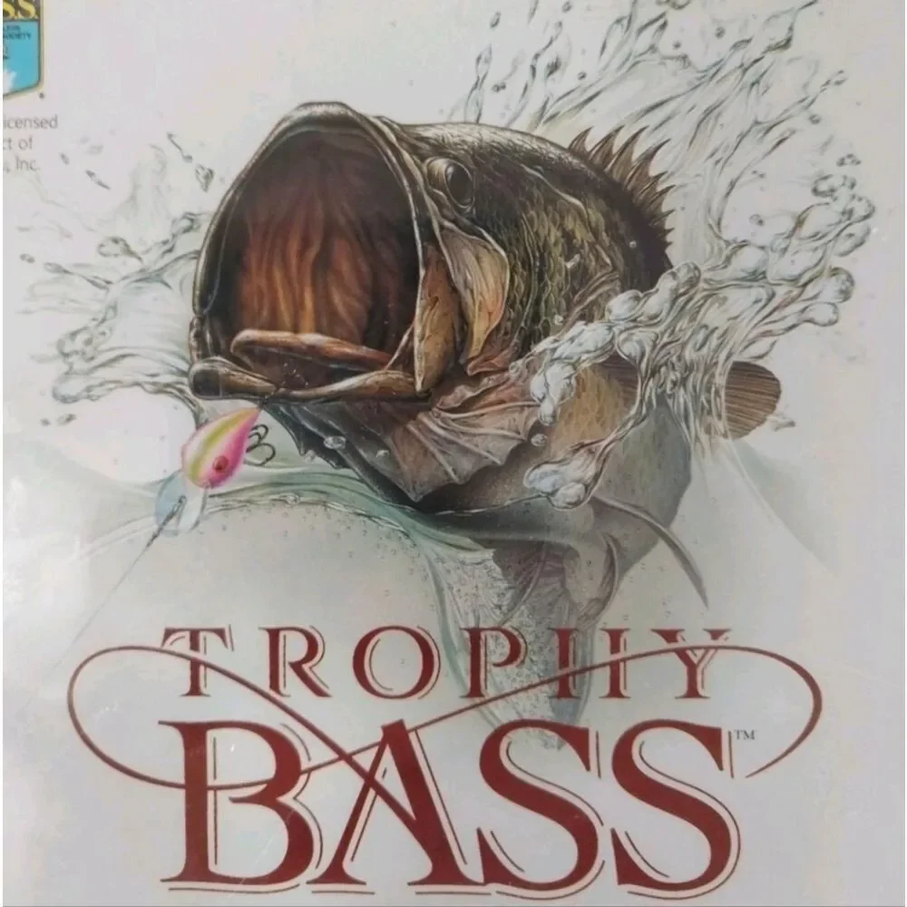 NIB Trophy Bass: All American Sports Series 1999 New Sealed Jewel Case PC Game